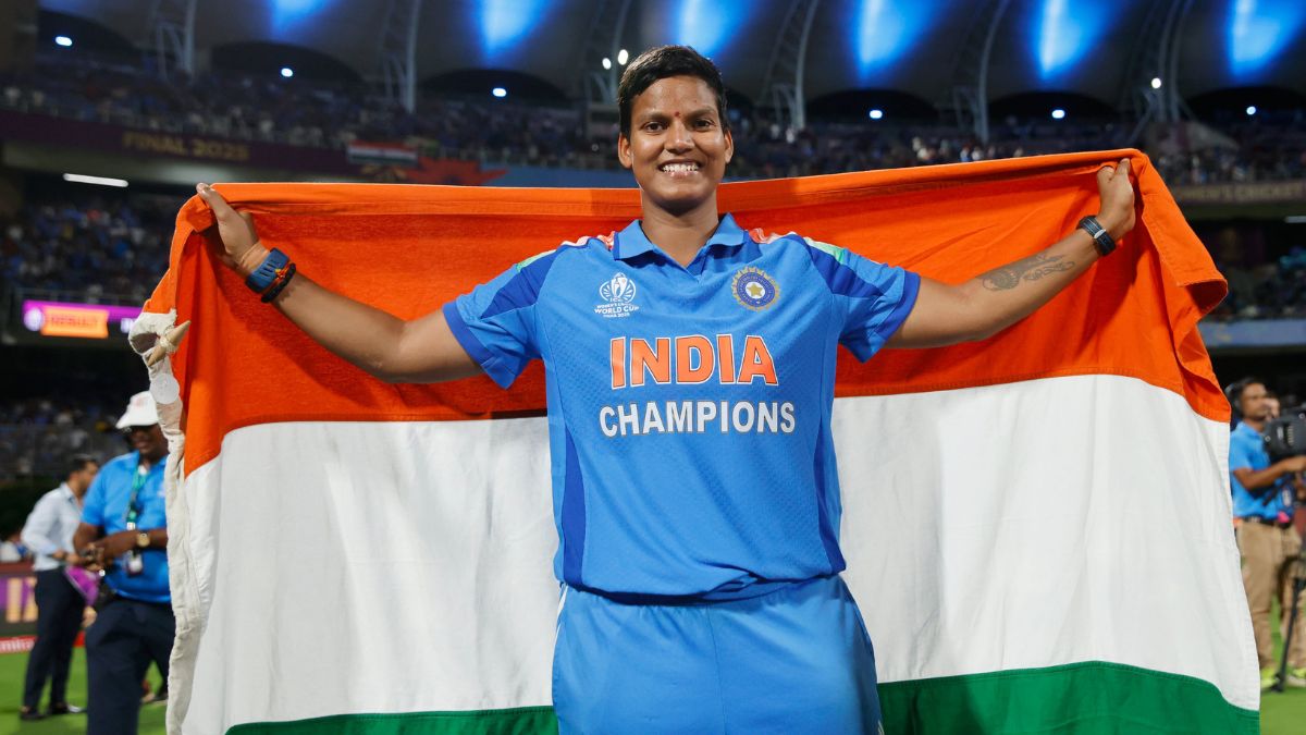 The Player of the tournament Deepti Sharma