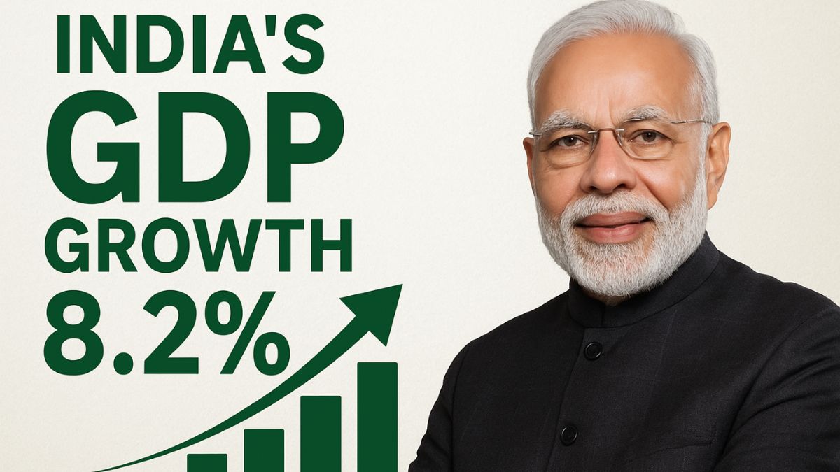 India’s GDP Soars 8.2% in Q2, Delivering the Strongest Growth in Six Quarters 2 Prime Minister Narendra Modi said that the 8.2% GDP rise reflects India’s pro-growth reforms, resilience, and the hard work of its people.