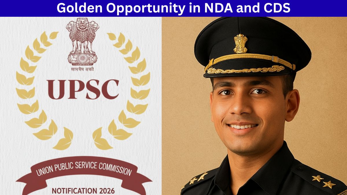 UPSC Notification 2026: 845 NDA & CDS Posts Open , A Golden Opportunity to Serve the Nation 3 UPSC 2026 Recruitment: NDA & CDS Begin Applications for 845 Posts—Time to Fly Toward Your Dream Career