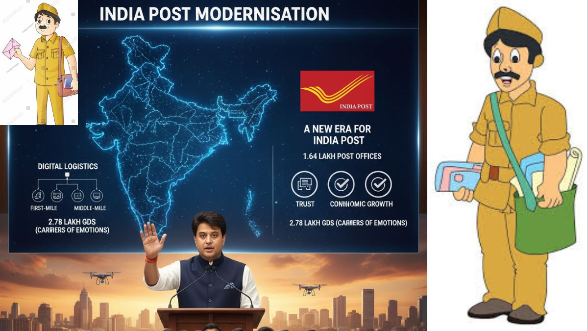 “A New Postal Era Has Begun” — Scindia Unveils India Post’s Bold Modernisation in Lok Sabha