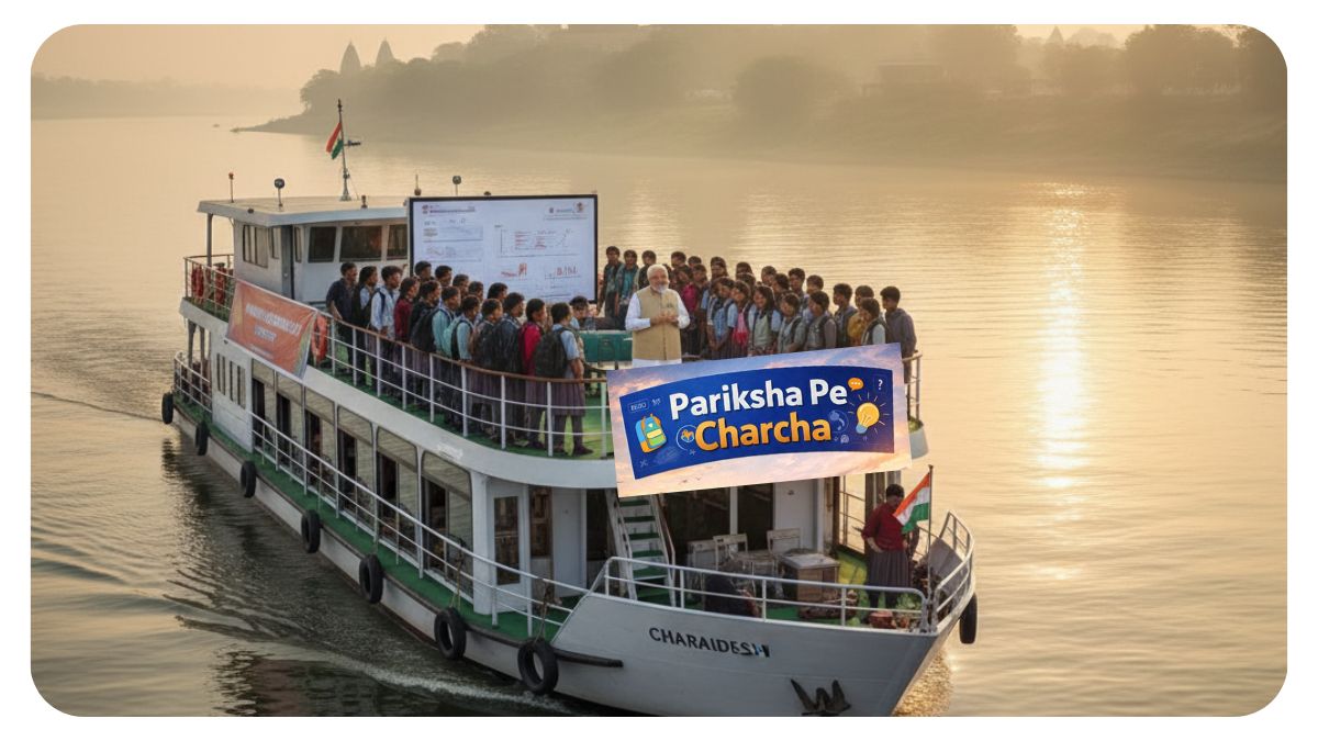 Pariksha Pe Charcha Special: PM Modi on the Brahmaputra—Inspiration for Students or Just a Symbolic Move?