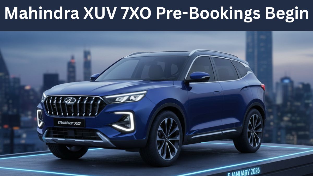 Mahindra XUV 7XO Pre-Booking Starts