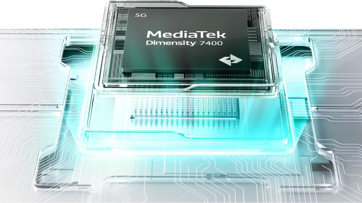 The Realme P4x 5G has the strength of the MediaTek Dimensity 7400 Ultra chipset.