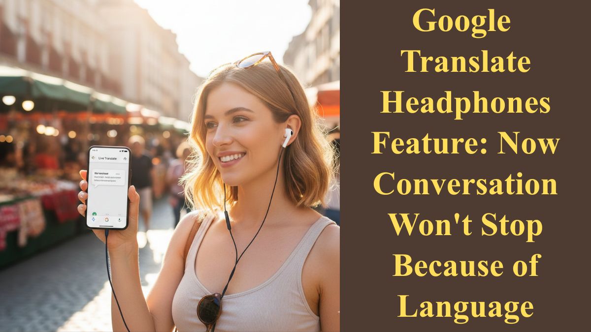 Breaking the Language Barrier: Google Translate's Headphone Feature Makes Conversation Instant!