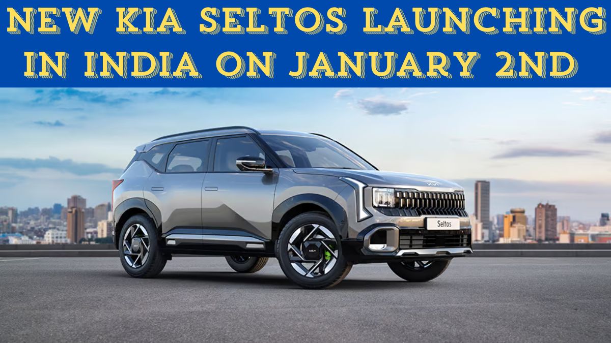 New Kia Seltos Launching in India on January 2nd — The New Year Gift Every SUV Lover Was Waiting For!