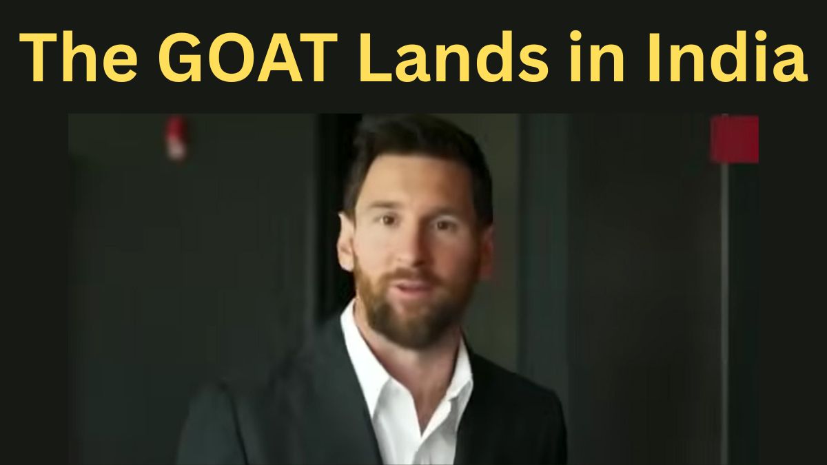 India Welcomes The GOAT