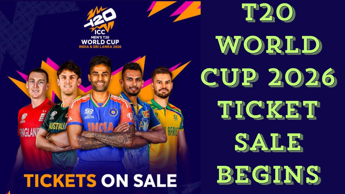 T20 World Cup 2026 Ticket Sale Begins — Indian Fans Celebrate as the Big Moment Finally Arrives