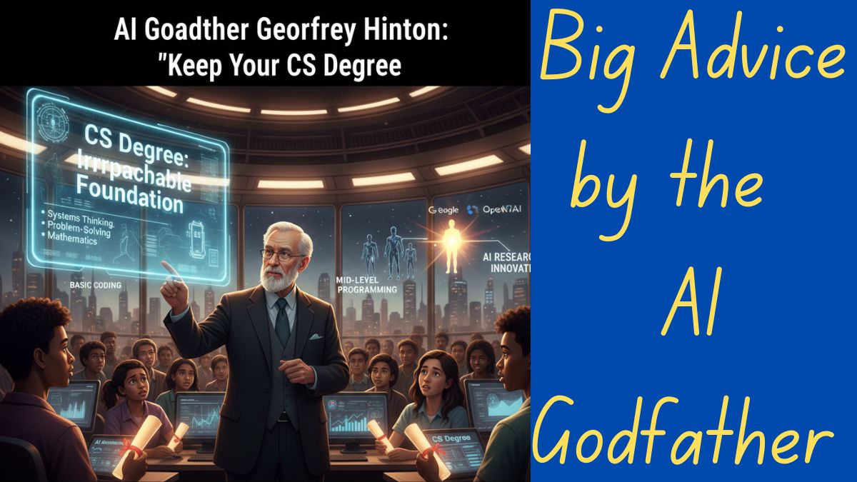 Big advice by the AI Godfather