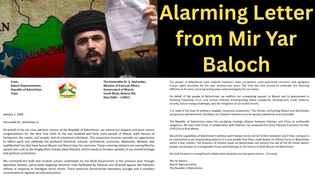 Baloch Leader Flags Chinese Military Threat