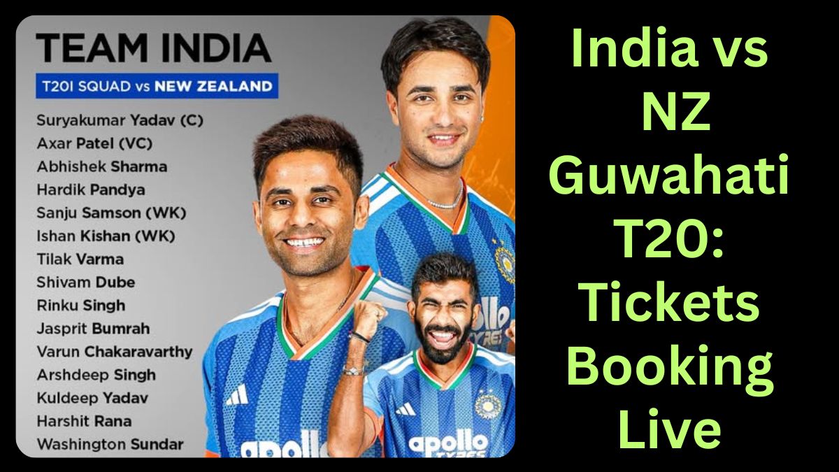 Guwahati T20I: India vs New Zealand Ticket Booking Starts Today