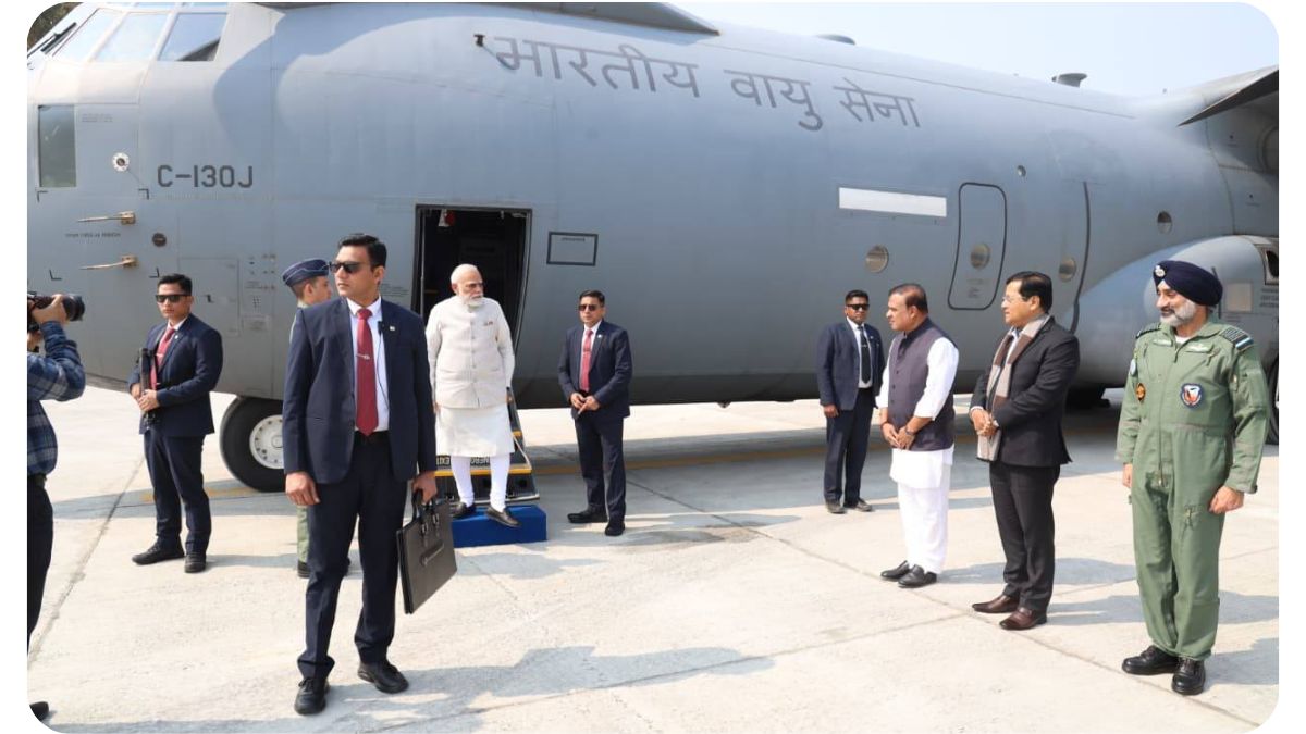 PM Modi Inaugurates Moran Emergency Landing Facility: A Major Boost to National Security 2 Thunder in the Sky, Confidence on the Ground