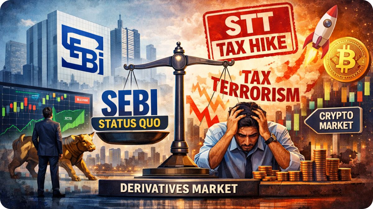 SEBI Maintains Status Quo in Derivatives, STT Hike Intensifies Trader Worries