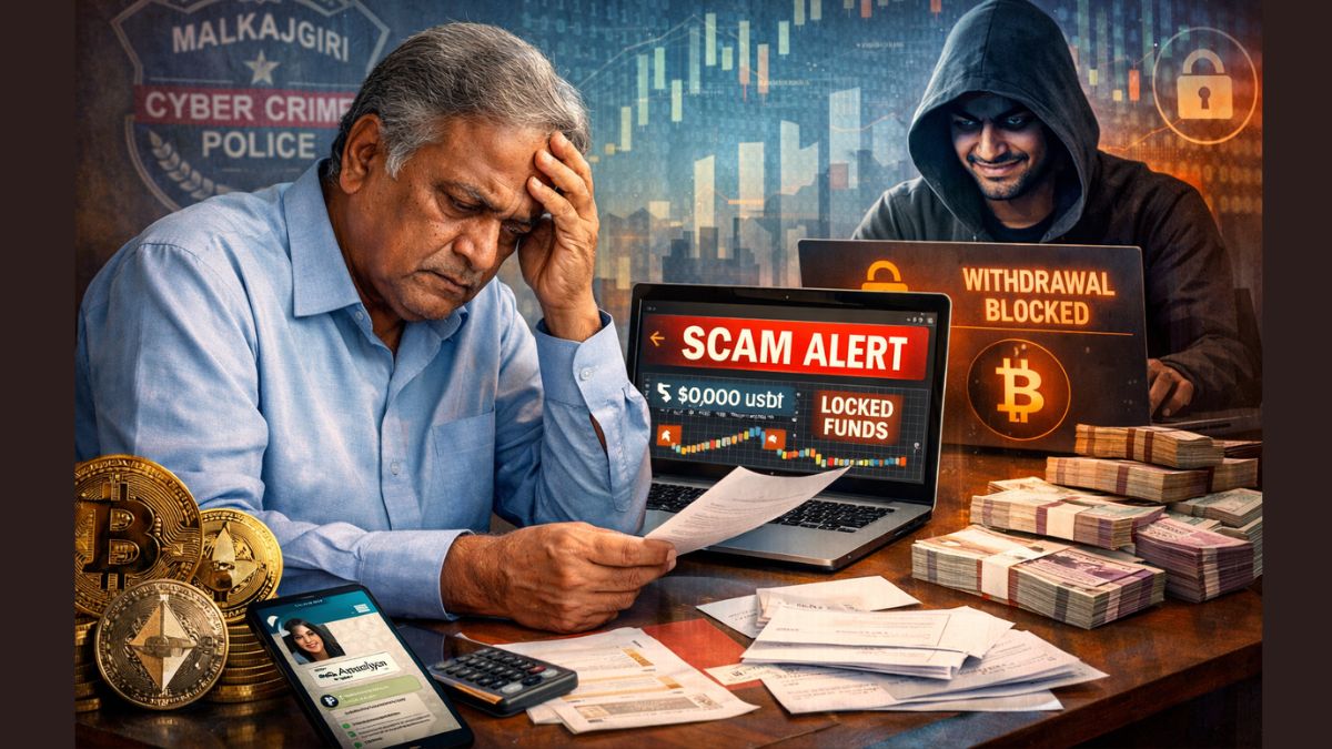 Cryptocurrency Trading Fraud Shatters Trust as Businessman Loses Rs 1.56 Crore