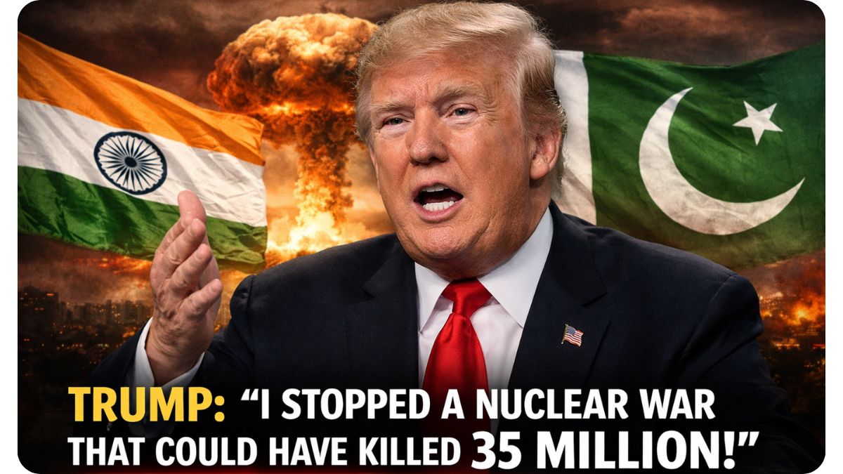 Trump Again Says He Stopped India-Pakistan War