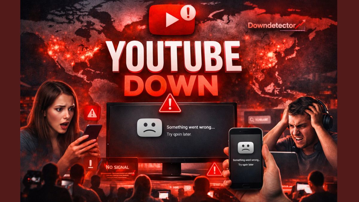 YouTube Down Sparks Global Panic as Millions Face Digital Standstill