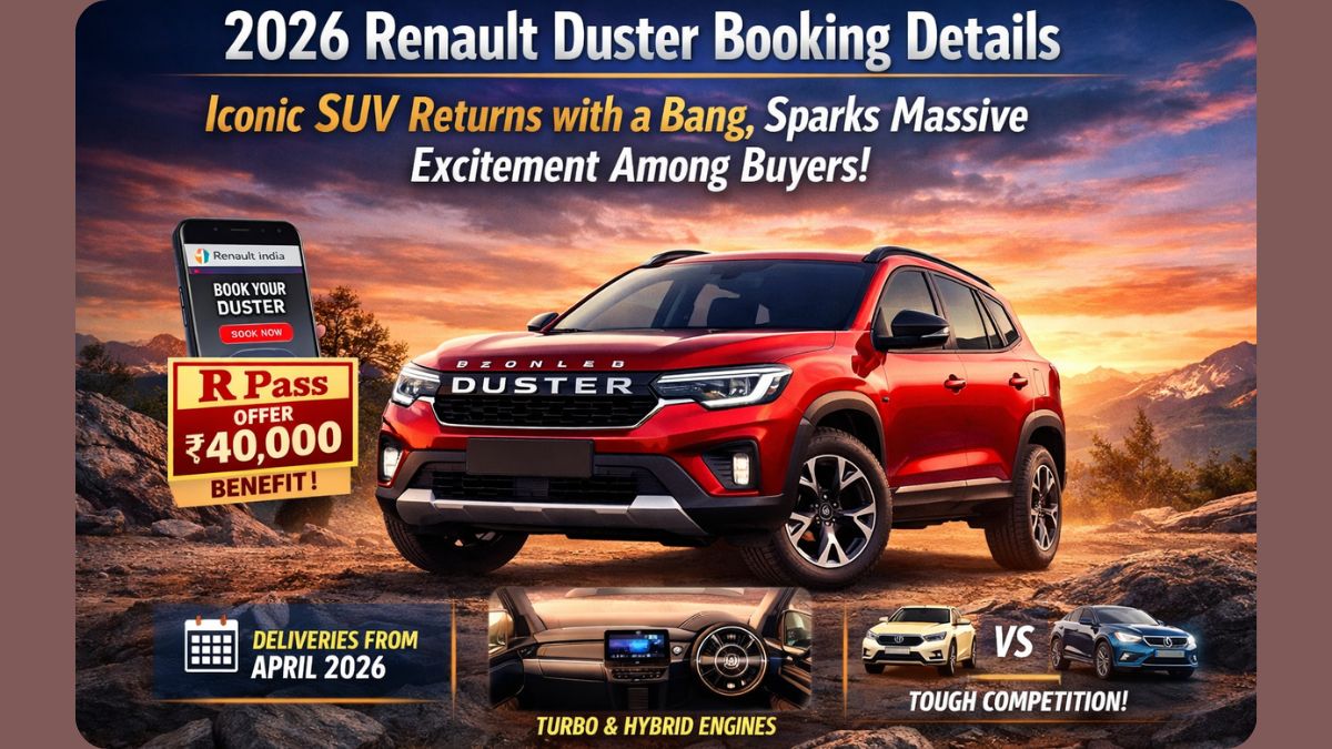 2026 Renault Duster Booking Details: A Powerful Comeback Brings Excitement for SUV Lovers