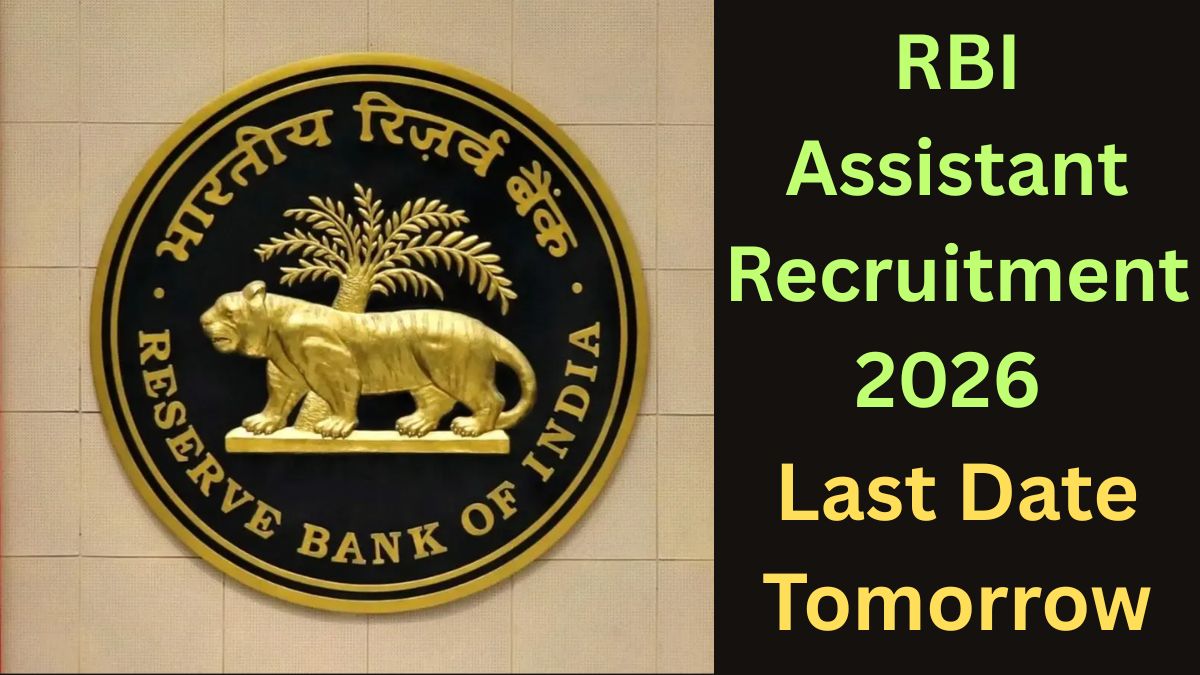 RBI Assistant Recruitment 2026: Last Chance to Apply Tomorrow for 650 Government Jobs
