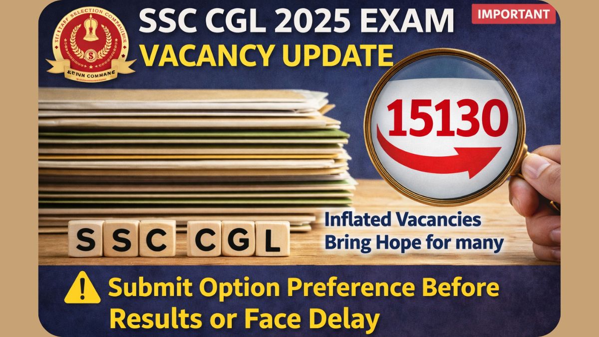 SSC CGL 2025 Exam: Vacancies Rise to 15,130, But Missing This Step Could Cost You Your Result