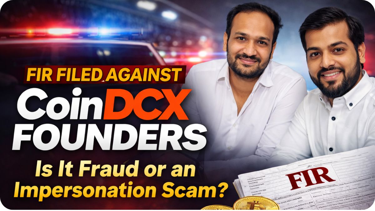 FIR Lodged Against CoinDCX Founders 