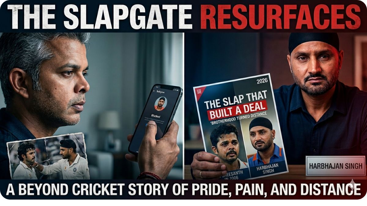 The IPL Slapgate that Refused to Die and Finally Broke Sreesanth's Silence 3 IPL Slapgate Made Harbhajan Rich, but It Just Cost Him a brother