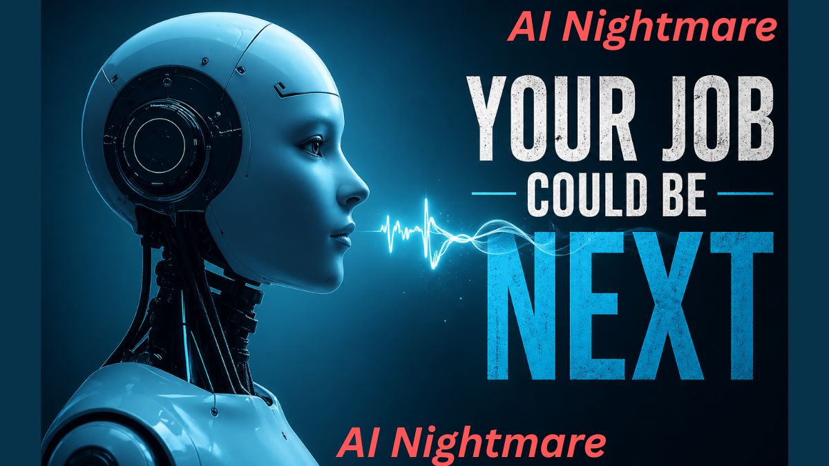 The AI Nightmare Is Real and Your Job Could Be Next