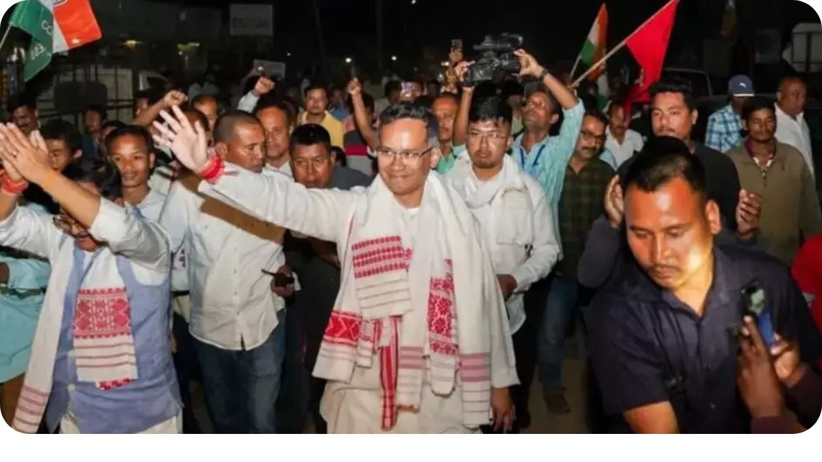 Assam and Puducherry See Record Voter Turnout, Kerala Crosses 78 Percent: Heated Election Campaign Peaks in West Bengal and Tamil Nadu Assembly Polls 3 Gaurav Gogoi