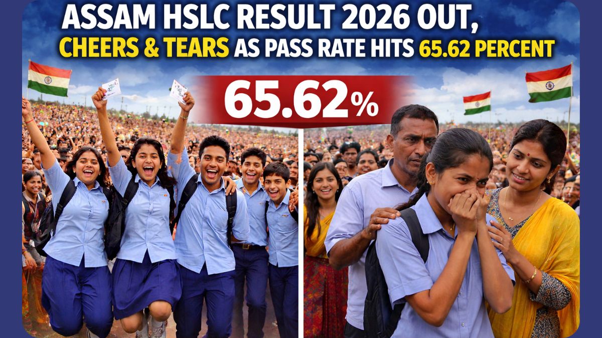 Assam HSLC Result 2026 Sparks Mixed Emotions as 65.62 Per cent Students Clear Exams