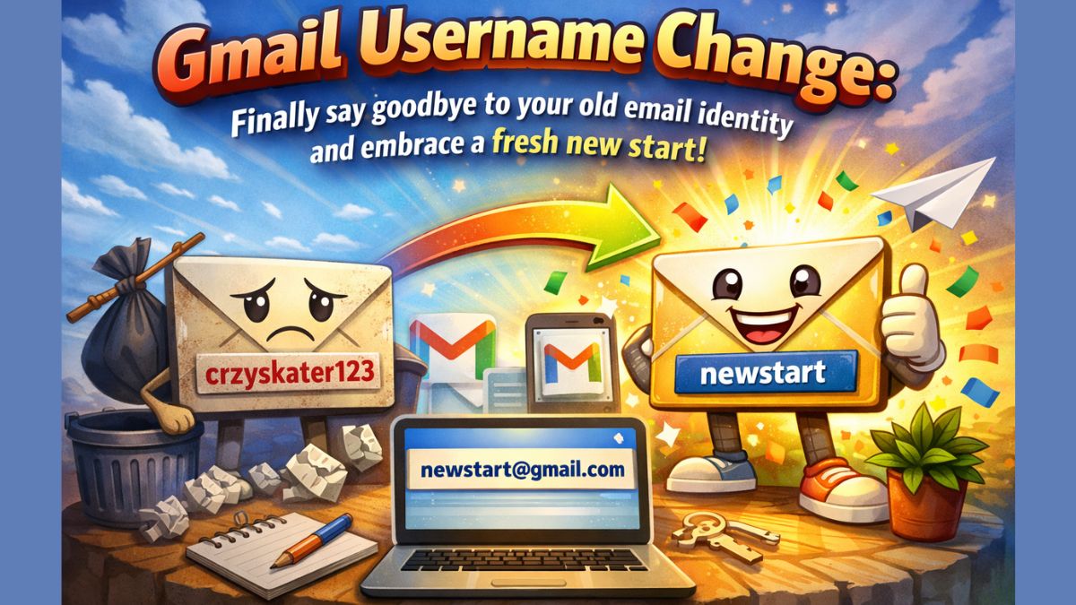 Now change your old identity, a truly relieving update