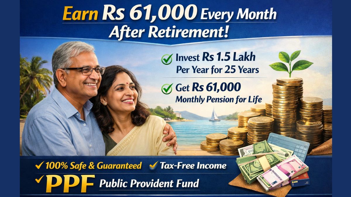 PPF Can Pay You Rs 61,000 Every Month After You Retire and Most Indians Have No Idea