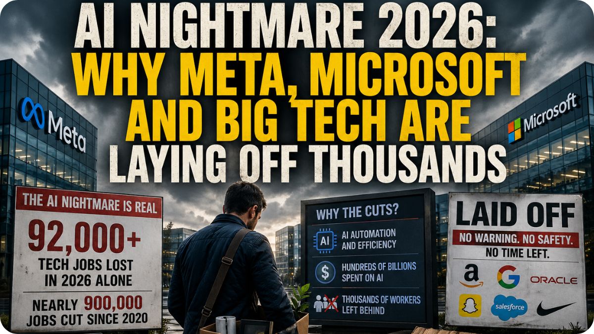 The AI Nightmare Is Real and Your Job Could Be Next 2 The AI Nightmare Has Arrived, and Millions of Workers Have Nowhere Left to Hide