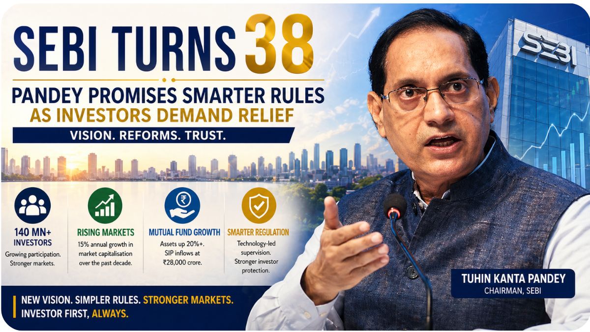 SEBI Will Rationalise Regulations Says Chairman Pandey, and India's 14 Crore Investors Cannot Afford to Ignore This