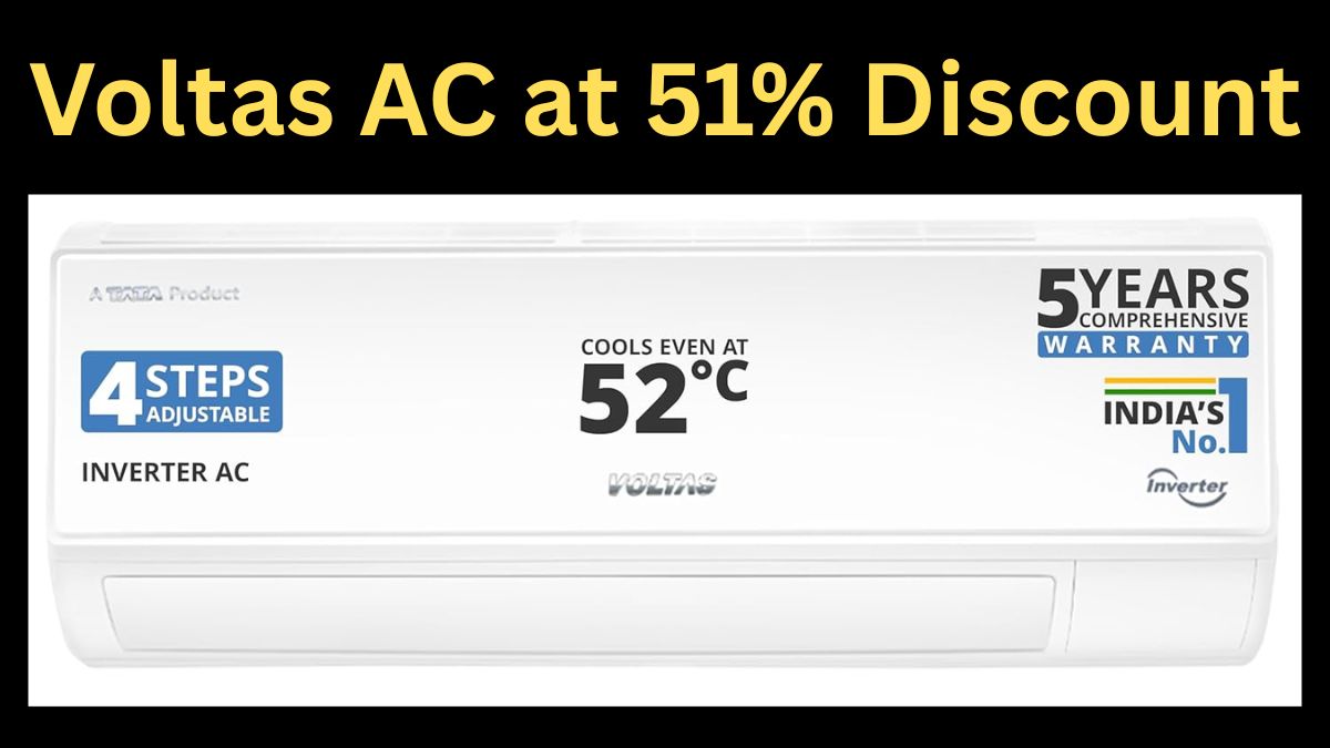 Voltas AC at 51% Discount on Amazon 