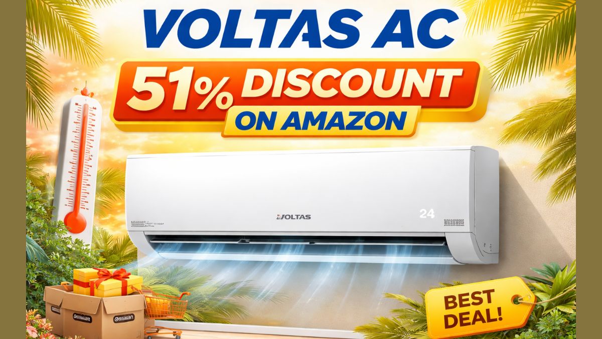Voltas AC at 51% Discount on Amazon Brings Big Relief as Summer Heat Surges Across India