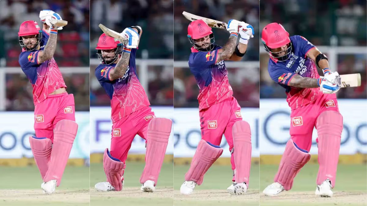 Riyan Parag Strikes Back with the Bat