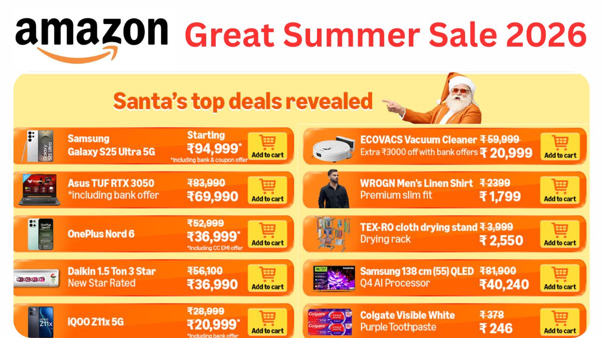 Amazon Great Summer Sale 2026 Is Here and the Insane Discounts Starting May 8 Are Too Good for Most Indians to Ignore 3 Amazon Great Summer Sale 2026 Starts May 8 and Millions of Indian Families Are Already Losing Sleep Over These Unbelievable Deals