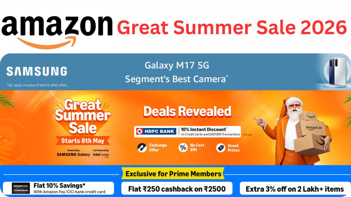 Amazon Great Summer Sale 2026 Is Here and the Insane Discounts Starting May 8 Are Too Good for Most Indians to Ignore 2 You Waited All Year, and the Amazon Great Summer Sale 2026 Is Finally Here with Deals