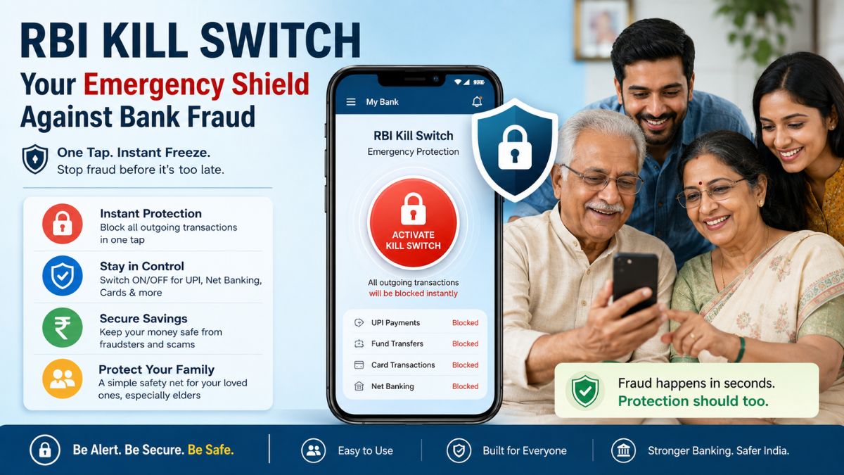 RBI Kill Switch Gives Every Indian a Powerful Weapon Against Digital Scams