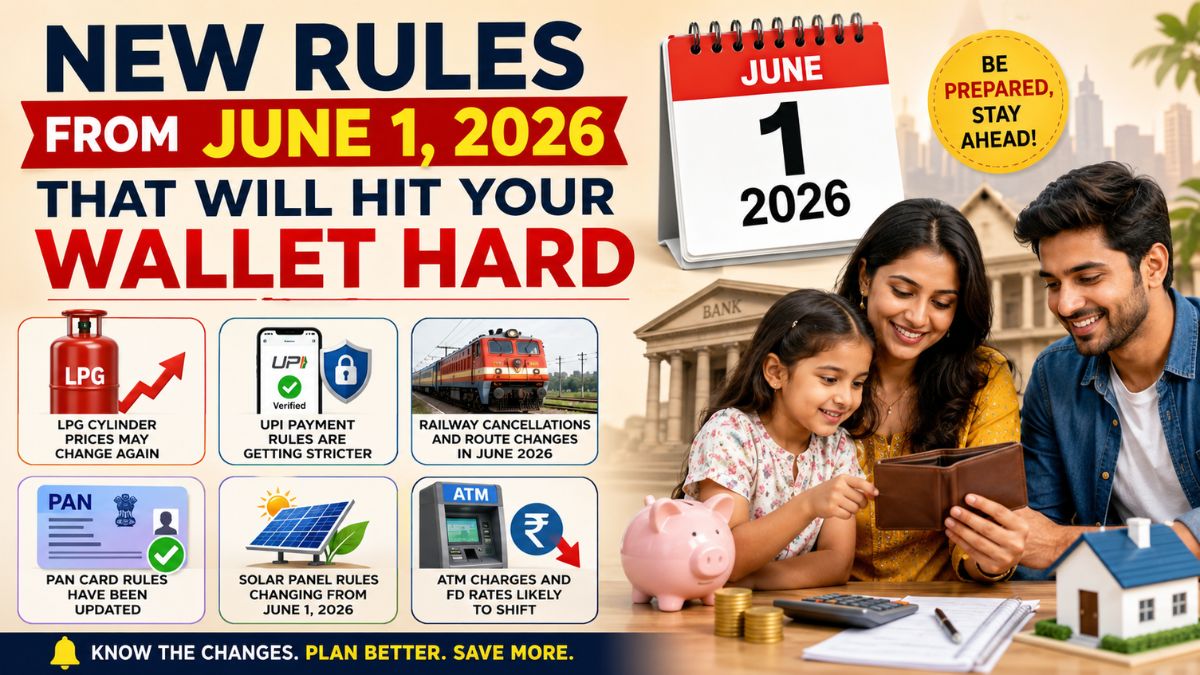 Big Financial Shocks Coming in June 2026 That Will Shake Every Indian Household