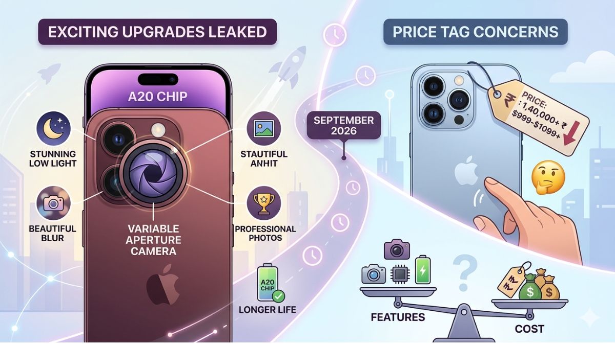 iPhone 18 Pro Leaks Reveal Exciting Camera Upgrades 3 Exciting iPhone 18 Pro Upgrades Leaked, Yet Costly Price Tag Worries Fans