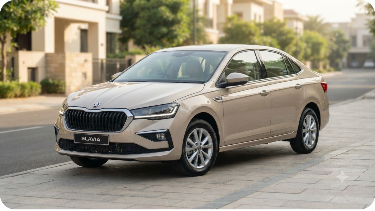 Skoda Slavia Facelift Revealed