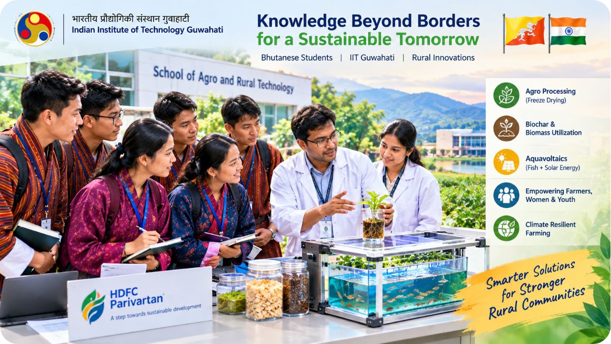 Bhutanese Students Explore Innovative Technologies and Confront Rural Challenges at IIT Guwahati 2 Brilliant Bhutanese Students Marvel at Innovative Technologies and Confront Rural Challenges at IIT Guwahati